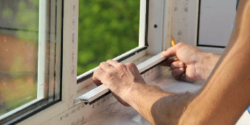 Установка пластикового окна