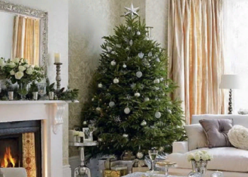 Как интересно и современно украсить живую ель