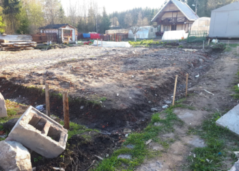 Этапы и правила разметки участка перед строительством