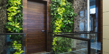 Как сделать зеленую стену в офисном помещении