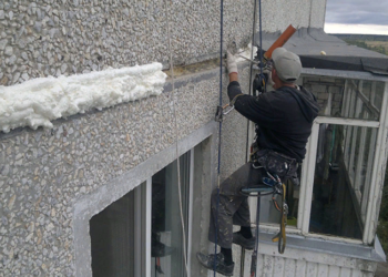 Как правильно выполнить утепление межпанельных швов