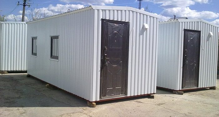 Строительные бытовки: конструктивные особенности разных видов