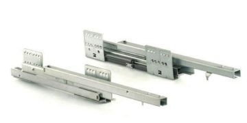 Мебельные направляющие для ящиков: достоинства разных видов