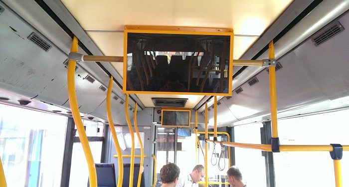 Реклама в транспорте: разновидности и особенности установки