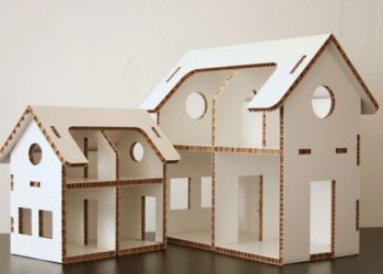 Создание картонного домика для детей: необходимые инструменты и материалы