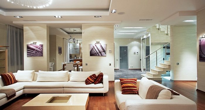 Важные детали при оформлении интерьера гостиной в современном стиле