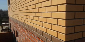 Кладка облицовочного кирпича: технологические нюансы процедуры