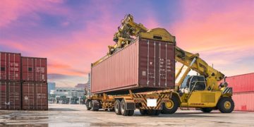 Схема работы системы международных грузоперевозок