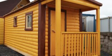 Основные преимущества мобильной бани из бруса