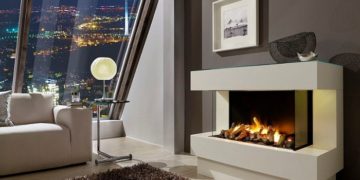 Достоинства электрических каминов и правила монтажа