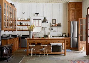 Идеи оформления и выбор мебели для кухни в стиле кантри