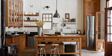 Идеи оформления и выбор мебели для кухни в стиле кантри