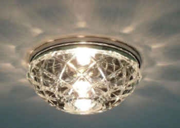 Встраиваемые светильники: достоинства и установка