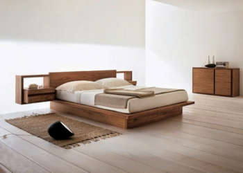 Достоинства и разновидности двуспальных кроватей