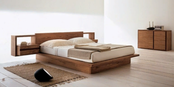 Достоинства и разновидности двуспальных кроватей