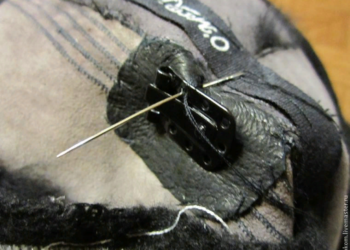 Как правильно пришить крючок к шубе и советы