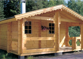 Строительство бани из клееного бруса и советы