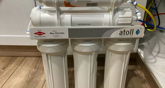 Применение колб для фильтрации водопроводной воды