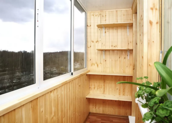 Какую вагонку выбрать для отделки балконов