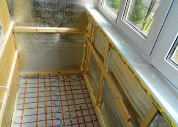 Утепление балконов: правила и способы