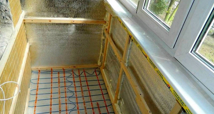 Утепление балконов: правила и способы