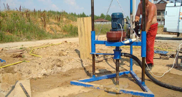 Технологический процесс и этапы бурения скважины на воду