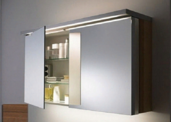 Зеркальный шкаф в ванную: достоинства, выбор и установка