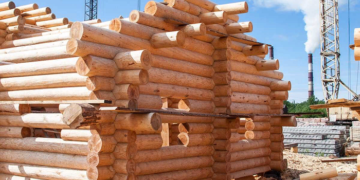 Дом из бревна: достоинства и технология строительства