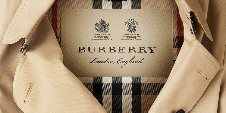 Акции британской компании Burberry упали на 16,08% в Лондоне