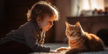 Коти і діти: як подружити пухнастого улюбленця з найменшими членами родини