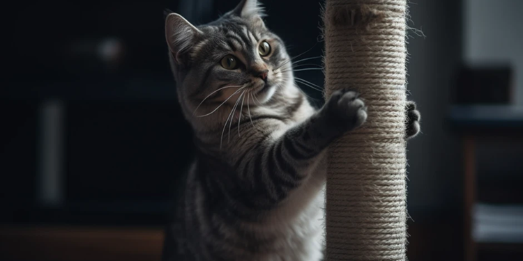 Как выбрать когтеточку, чтобы кот ей пользовался