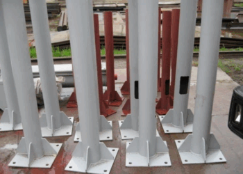 Колонны для металлоконструкций и правила их установки