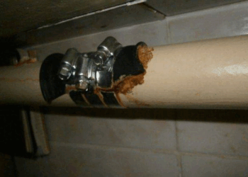 Устранение течи в трубах: правила и советы