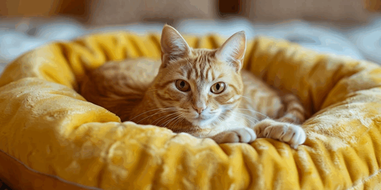 Аксесуари для котячого відпочинку: подушки, лежанки, гамаки