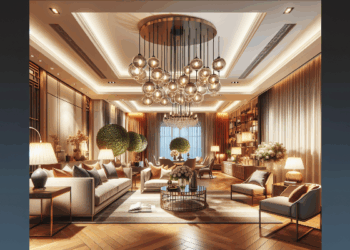 Как выбрать люстру и потолочные светильники под один стиль