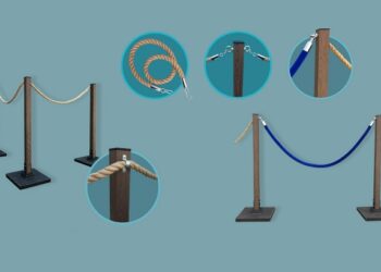 Красота и практичность: организуем пространство в магазине с помощью мобильных ограждений